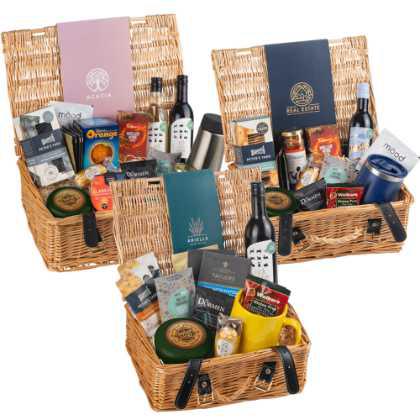 Wicker Christmas Hampers