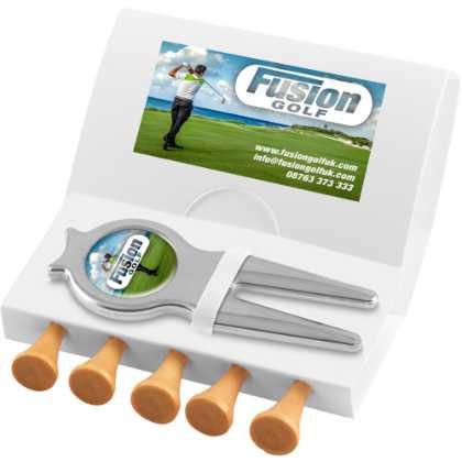 Kildare Golf Tee Wallet with Pitch Fork