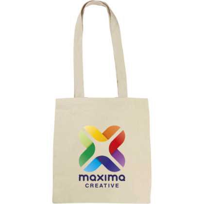 Kingsbridge Natural Recycled Cotton Shopper Bag - 5oz