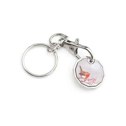 Handy £1 Custom Trolley Coin Keyrings (12-Sided)