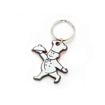 PVC Custom Rubber Keyrings