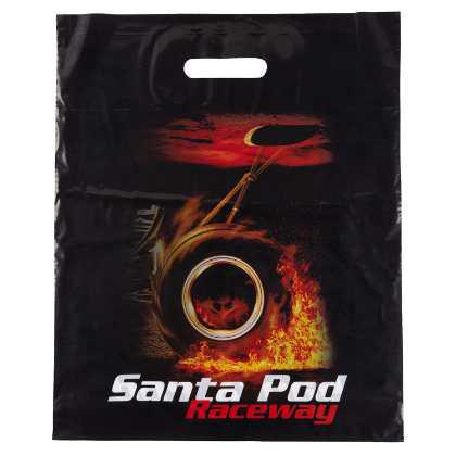 Patch Handle Carrier Bags