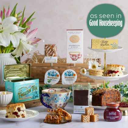 luxury cream tea gift hamper