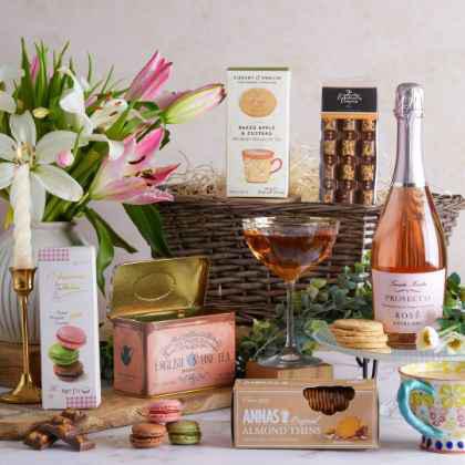 prosecco rosé indulgence hamper