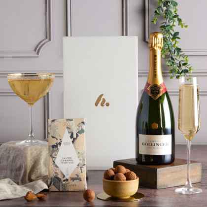 bollinger champagne & chocolates gift