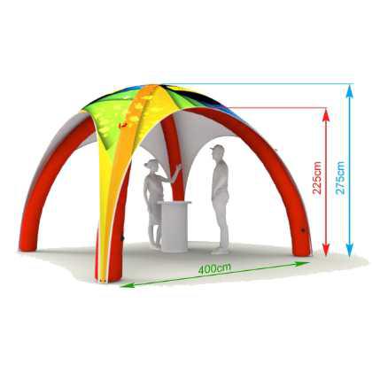EMX 4m x 4m Inflatable Gazebo