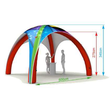EMX Inflatable 5m x 5m Gazebo