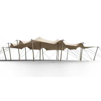 10m x 12.5m Large Triflexx Stretch Tent Canvas with Clamps (560 g/m²)