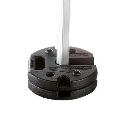 Leg Weights: 12.5kg Steel Stacking (Pair)