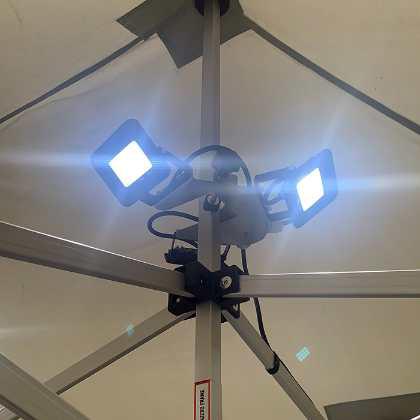 3 Way Mains LED Gazebo Lighting Kit