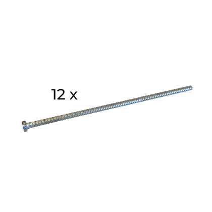 Peg Set (12) all 80cm for Small Bonga Stretch Tents