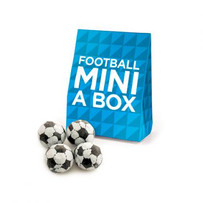 Eco Mini A Box – Chocolate Footballs
