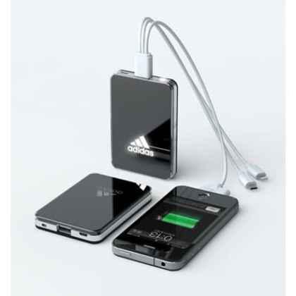 POWERBANK WITH EXECUTIVE LED LOGO.