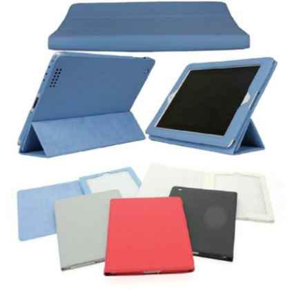 WRAP ROUND IPAD LEATHERETTE CASE.