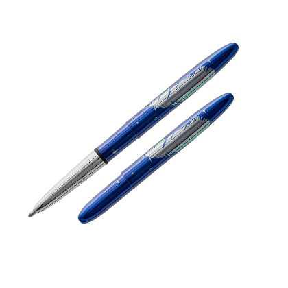 BLUE MOON BULLET SPACE PEN WITH BLUE ORIGIN FEATHER LOGO