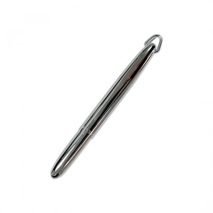 CHROME BULLET PEN WITH D RING
