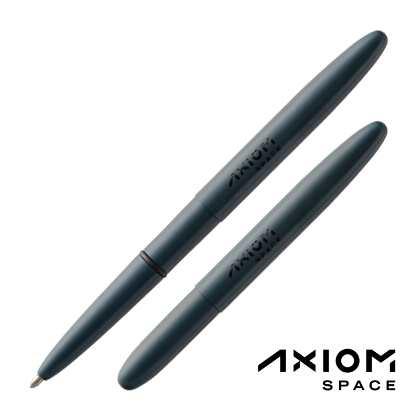 ELITE NAVY BLUE CERAKOTE ® BULLET SPACE PEN WITH AXIOM SPACE LOGO