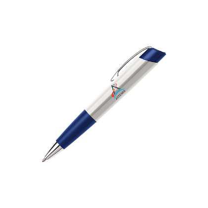 WHITE & BLUE ECLIPSE SPACE PEN WITH FOUR COLOUR ARTEMIS LOGO