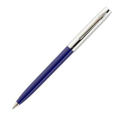 CAP-O-MATIC – CHROME CAP BLUE BARREL CHROME CLIP – fm4bl/c