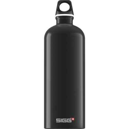 Water Bottle Traveller Black 1l