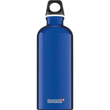 Water Bottle Traveller Dark Blue 0.6 L