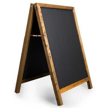 Square A-Frame Pavement Chalkboard