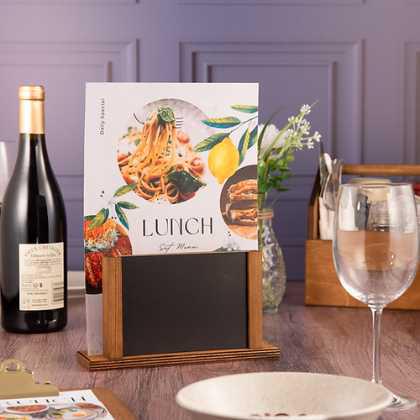 Multi Purpose Menu Holder
