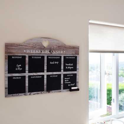 Weekly Planner Chalkboards