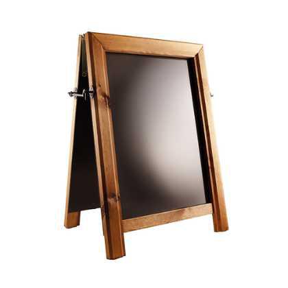 Secure B2 A-Frame Chalkboard & Poster Holder