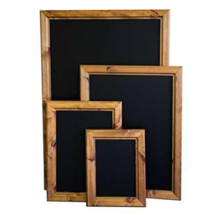 Chunky Dark Framed Blackboards