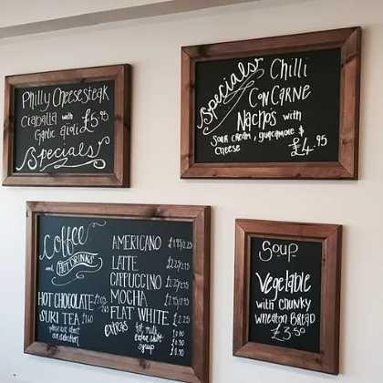 Chunky Dark Framed Blackboards