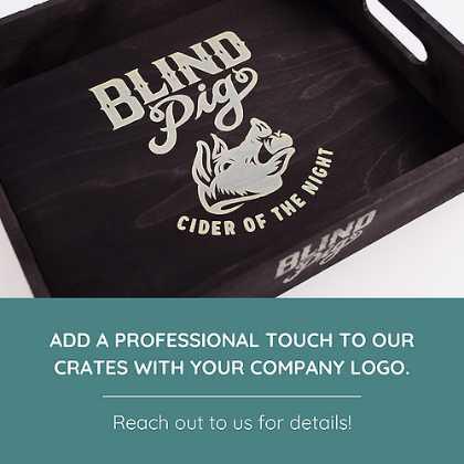 Small Rustic Wooden Tray With Handles