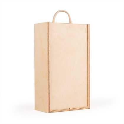 Deluxe Two Bottle Wine Box (6 Pack)