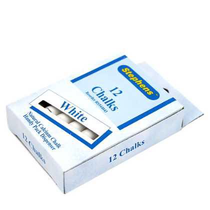 White Anti Dust Stick Chalk