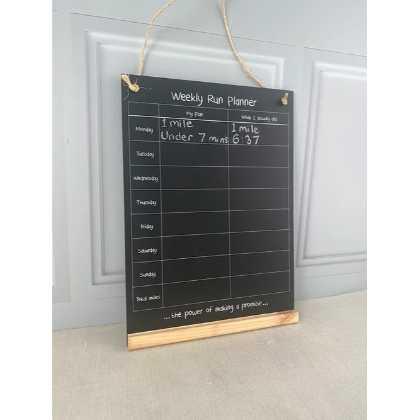 Weekly Run Planner