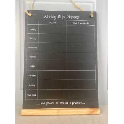 Weekly Run Planner