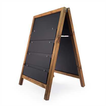 A-Frame Hanging Display Chalkboard