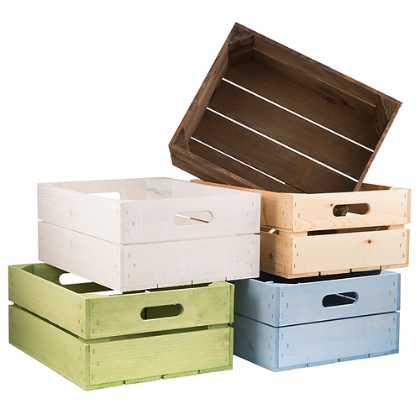 Medium Wooden Planter Crates