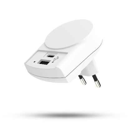 Euro USB Charger A&C