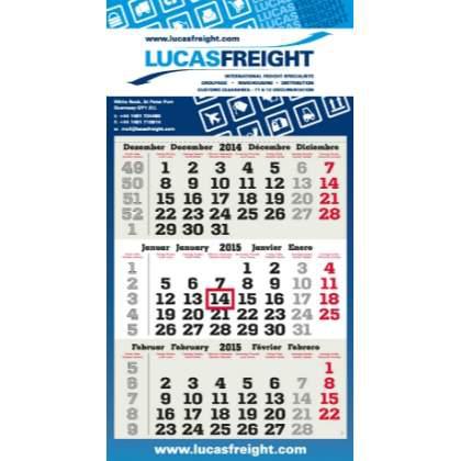 Wall Planner with Edges & Calendar