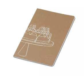 Sewn Mindnotes® Notebook in an Organic Spirit paper cover