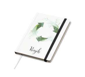 Mindnotes® Notebook in recycled paper hardcover
