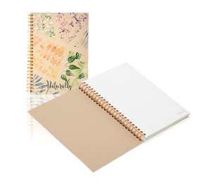 Softcover collegeblock KRAFT