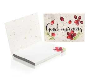 Sticky notes in coffee paper softcover