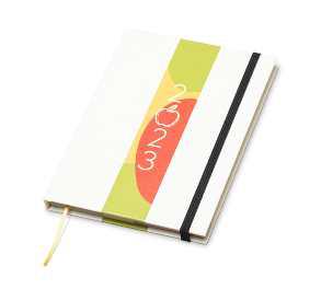 Mindnotes® Notebook diary in apple paper hardcover