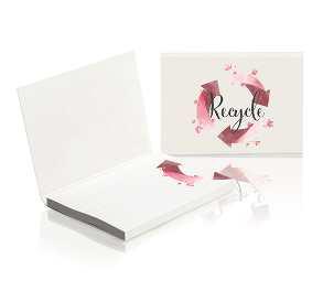 Sticky notes in softcover