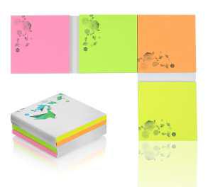 Sticky notes set in softcover