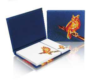Sticky notes set in hardcover
