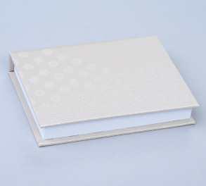 Sticky notes set in PCV hardcover
