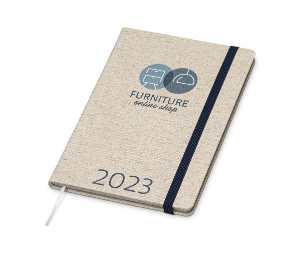 Mindnotes® Notebook diary in a LINO hardcover